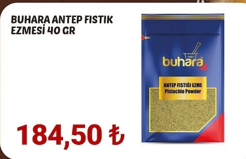Buhara Antep Fıstık Ezmesi 40Gr
