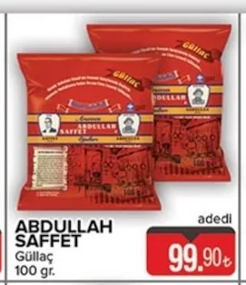 Abdullah Saffet Güllaç 100 Gr.