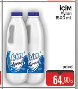 İçim Ayran 1500 Ml.