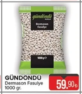 Gündöndü Dermason Fasulye 1000 Gr.
