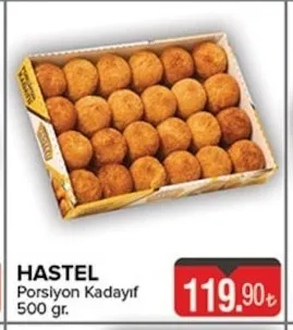 Hastel Porsiyon Kadayıf 500 Gr.