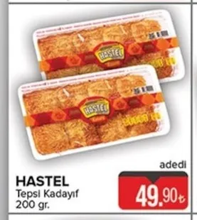 Hastel Tepsi Kadayıf 200 Gr.