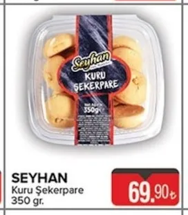 Seyhan Kuru Şekerpare 350 Gr.