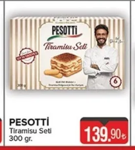 Pesotti Tiramisu Seti 300 Gr.