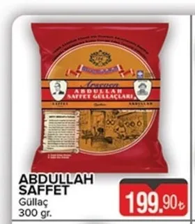 Abdullah Saffet Güllaç 300 Gr.