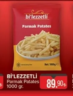 Bi'Lezzetli Parmak Patates 1000 Gr.