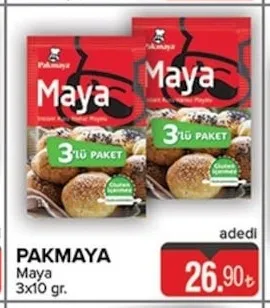 Pakmaya Maya 3X10 Gr.