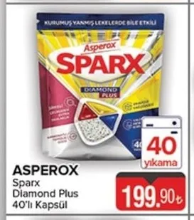 Asperox Sparx Diamond Plus 40'Lı Kapsül