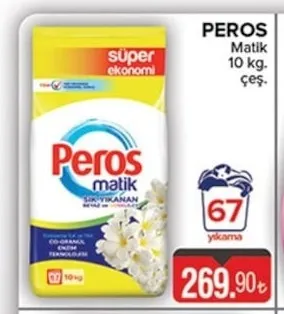 Peros Matik 10 Kg. Çeş.