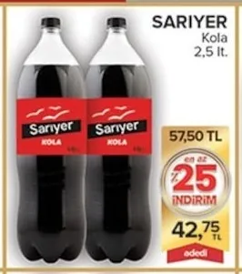 Sariyer Kola 2,5 Lt.