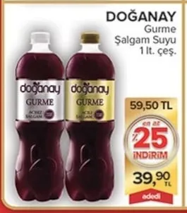 Doğanay Gurme Şalgam Suyu 1 Lt. Çeşitleri