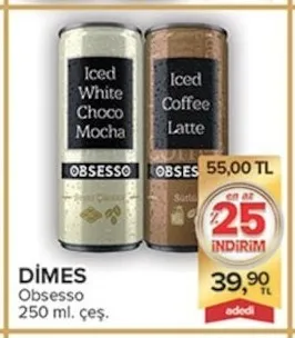 Di̇Mes Obsesso 250 Ml. Çeşitleri