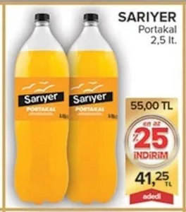 Sariyer Portakal 2,5 Lt.