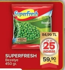 Superfresh Bezelye 450 Gr.