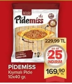 Pi̇Demiss Kıymalı Pide 10X40 Gr.