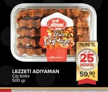 Lezzeti̇ Adiyaman Çiğ Köfte 500 Gr.