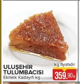 Uluşehir Tulumbacisi Ekmek Kadayıfı Kg.