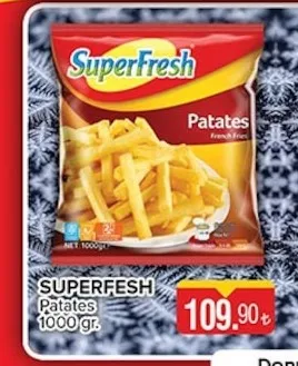Superfresh Patates 1000 Gr