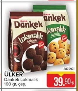 Ülker Dankek Lokmalık 160 Gr. Çeş.