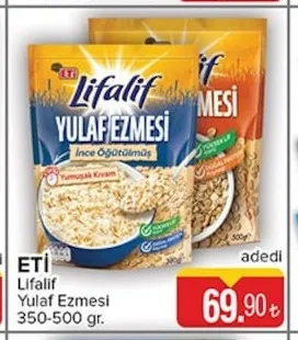 Eti Lifalif Yulaf Ezmesi 350-500 Gr.