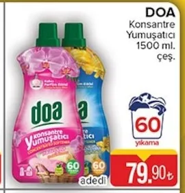 Doa Konsantre Yumuşatıcı 1500 Ml