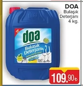 Doa Bulaşık Deterjanı 4 Kg