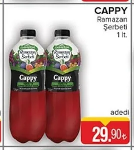 Cappy Ramazan Şerbeti 1 Lt.