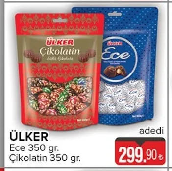 Ülker Ece 350 Gr. Çikolatin 350 Gr.
