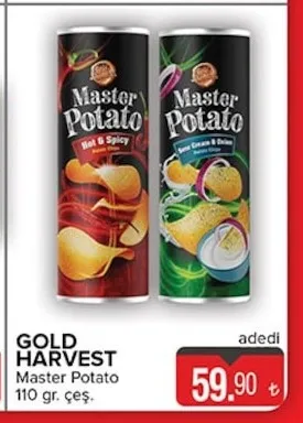 Gold Harvest Master Potato 110 Gr.