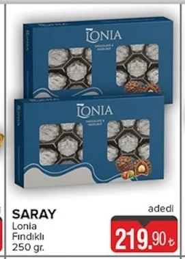 Saray Lonia Fındıklı 250 Gr.