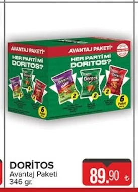 Doritos Avantaj Paketi 346 Gr.
