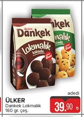 Ülker Dankek Lokmalık 160 Gr.
