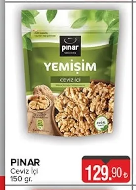 Pınar Ceviz İçi 150 Gr.