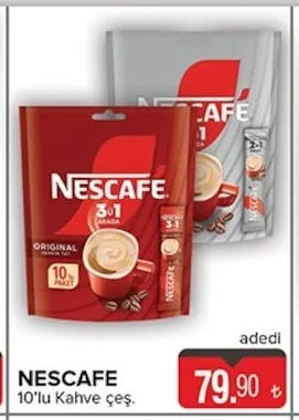 Nescafe 10'Lu Kahve Çeş.