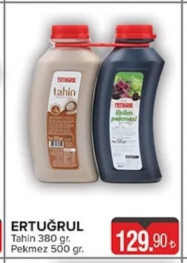 Ertuğrul Tahin 380 Gr. Pekmez 500 Gr.