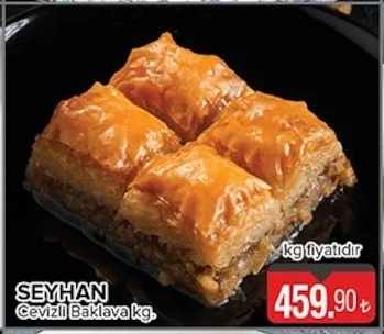 Seyhan Cevizli Baklava Kg.