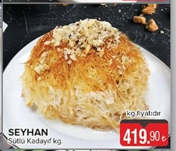 Seyhan Sütlü Kadayıf Kg.