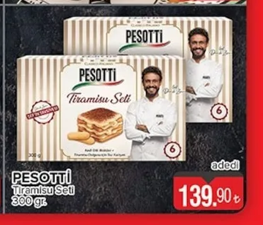 Pesotti Tiramisu Seti 300 Gr