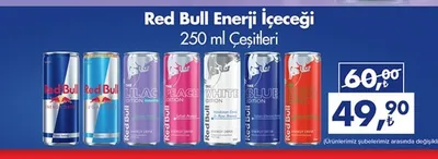Red Bull Enerji İçeceği 250 Ml Çeşitleri