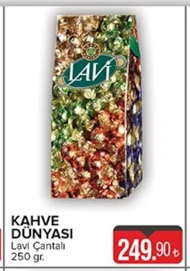 Kahve Dünyası Lavi Çantalı 250 Gr.