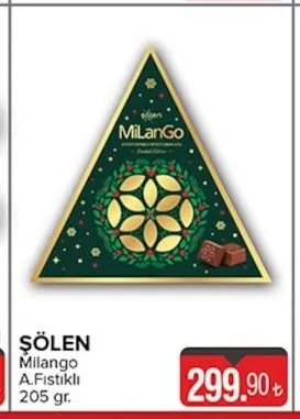 Şölen Milango A.Fıstıklı 205 Gr.