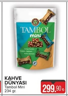 Kahve Dünyasi Tambol Mini 234 Gr.