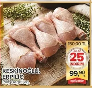 Keskınoğlu Erpiliç Piliç Baget Kg