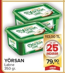 Yörsan Labne 350 Gr.