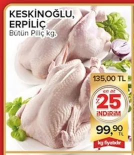 Keskinoğlu Erpiliç Bütün Piliç Kg.