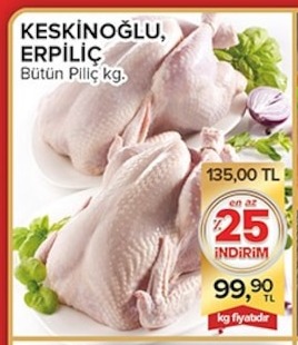 Keskinoğlu Erpiliç Bütün Piliç Kg.