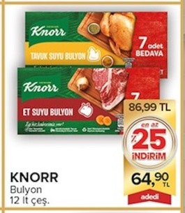 Knorr Bulyon 12 Lt Çeş.
