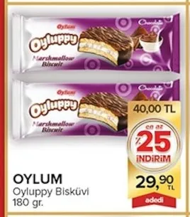 Oylum Oyluppy Bisküvi 180 Gr.