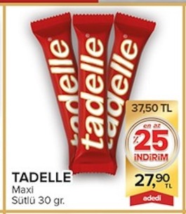 Tadelle Maxi Sütlü 30 Gr.