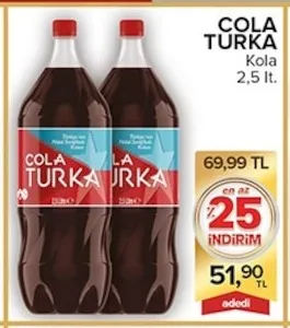 Cola Turka Kola 2,5 Lt